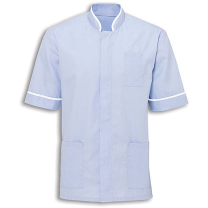 Men's Mandarin Collar Tunic Top - 