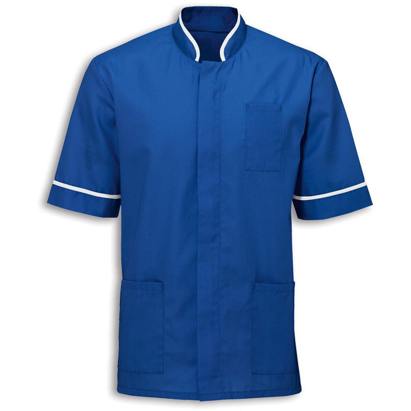 Men's Mandarin Collar Tunic Top - 