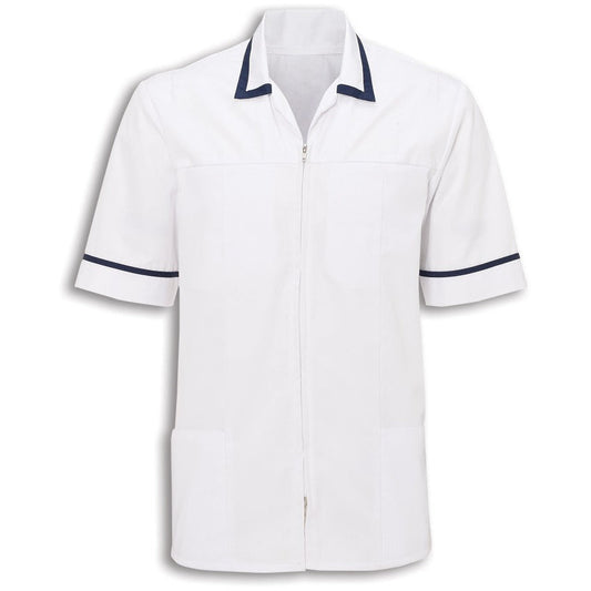 Alexandra Men's Zip-Front Tunic Top - Alexandra