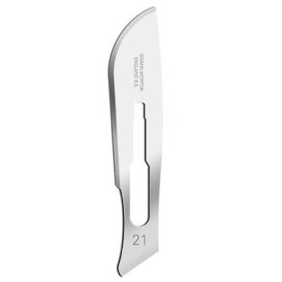 Sterile Surgical Blade No.21 - Stainless Steel x 100