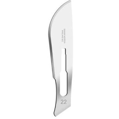 Sterile Disposable Scalpel No 22 Blade With Polystyrene Handle X 10 sterile-disposable-scalpel-no-22-blade-with-polystyrene-handle-x-10