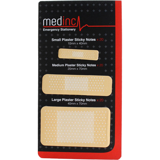 Plaster Sticky Notes - Medinc