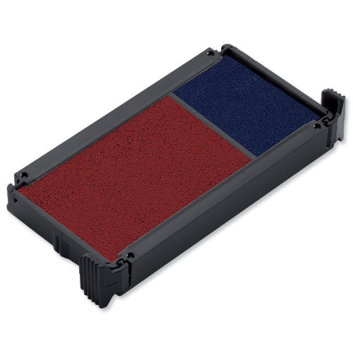 Trodat Replacement Ink Pad Red/Blue (2) 83541 - Trodat