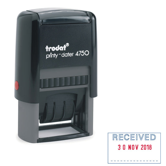 Trodat 4750/L1 Dater RECEIVED 60988 - Trodat