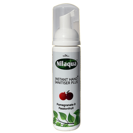 Alcohol Free Foaming Hand Sanitiser - 55ml - Pomegranate and Passion Fruit