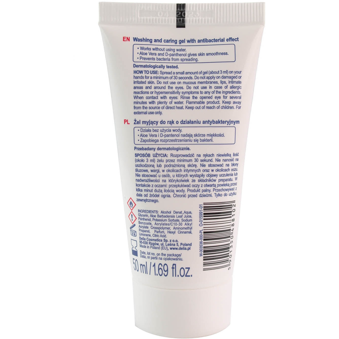 Dr Szmich Hand Sanitising Gel - 50ml - 70% Alcohol - BOX OF 12 - Dr Szmich