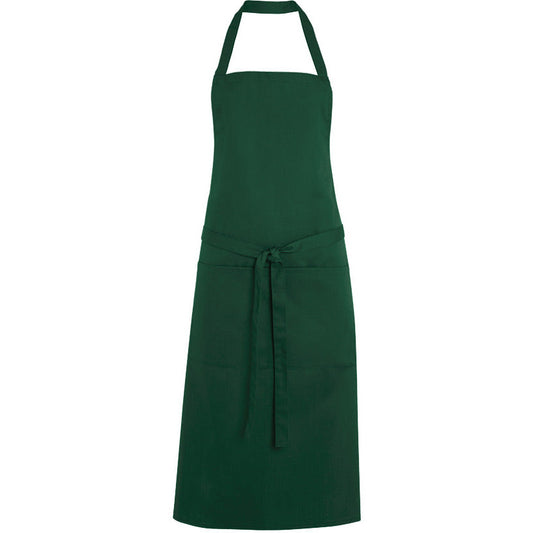 Bib Apron With Pocket - 