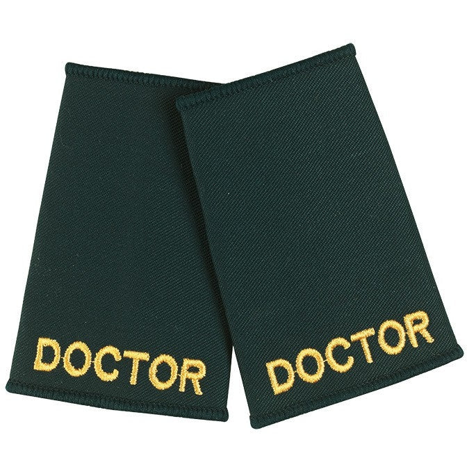 Doctor Epaulette Sliders - 