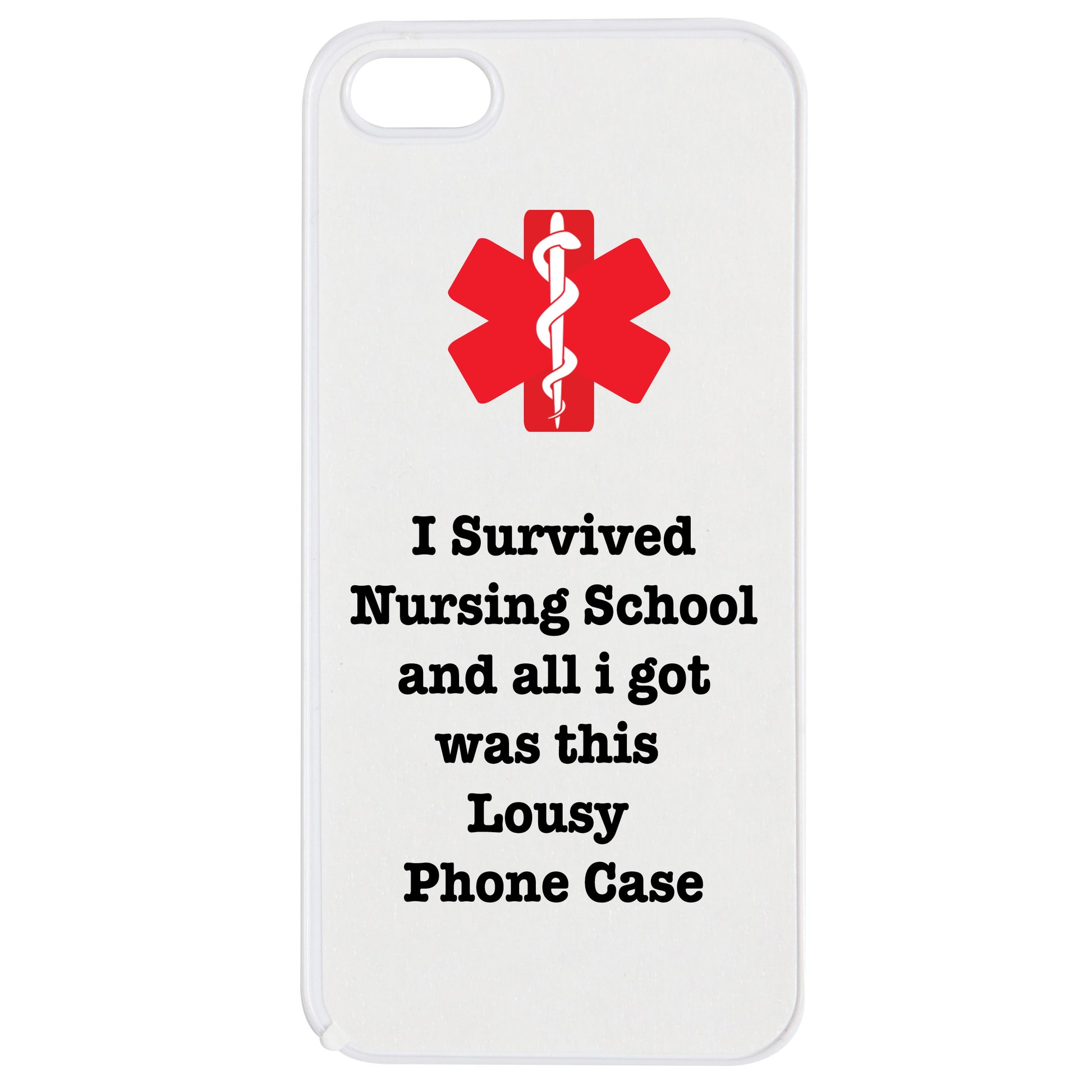 'I Survived Nursing School..' Phone Case - iPhone 5 & 5s - Medinc