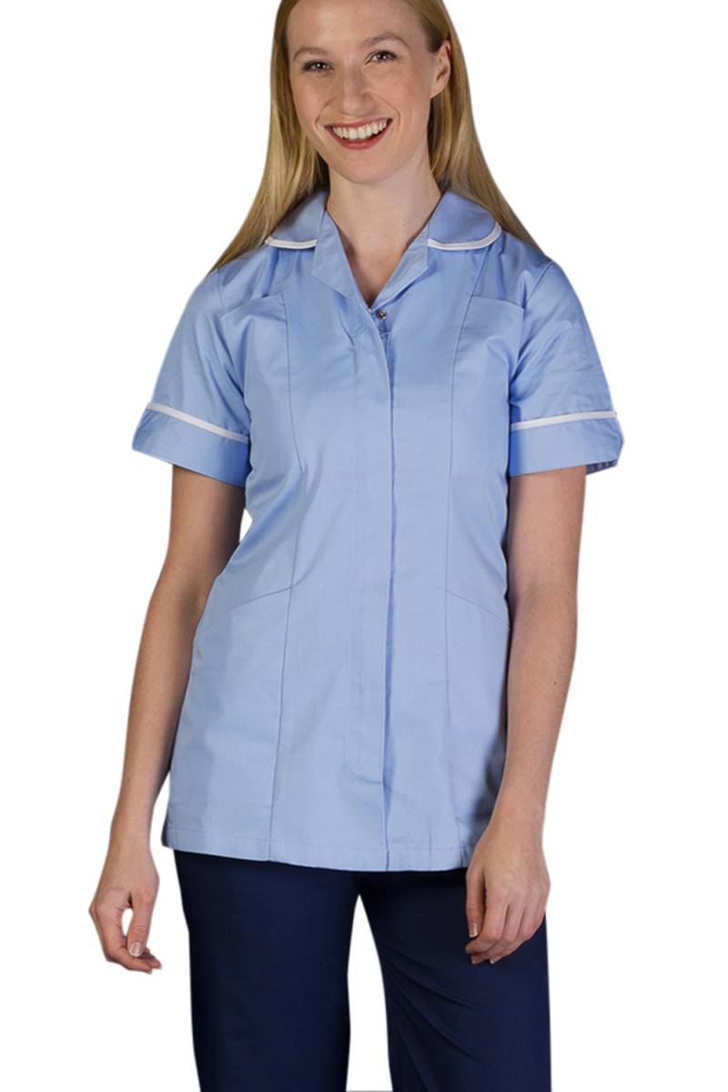 AIRT Ladies Tunic With White Trim - Work In Style