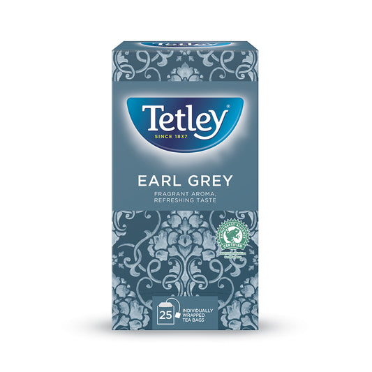 Tetley Earl Grey Tea - Pack of 25 - Tetley