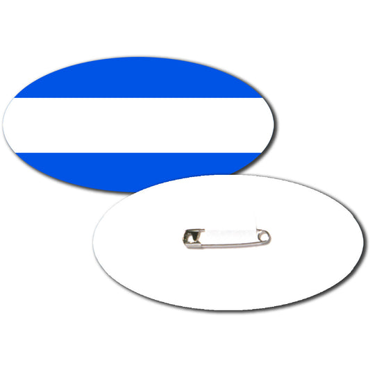 Oval Card Badges - 80 x 40mm - Packs of 50 - 