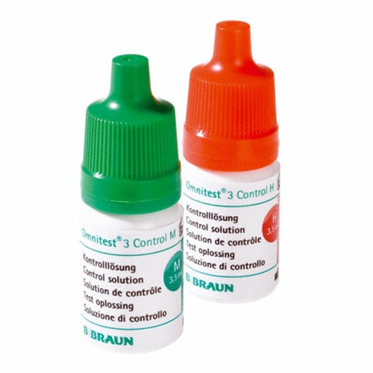 Omnitest 3 Control Solution 2 x 3.5ml - BBraun
