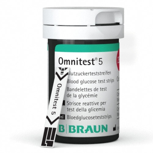 Omnitest 5 BG Test Stips 2 x 25 - BBraun
