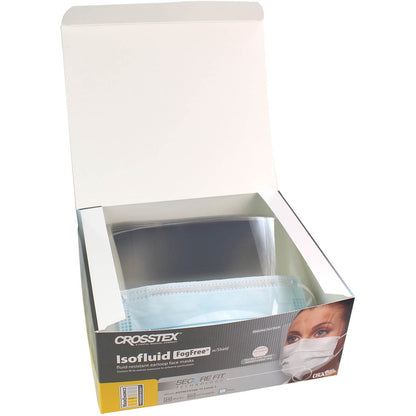 Isofluid FogFree® SecureFit® Splash Shield Masks with Visor (25) - Discontinued