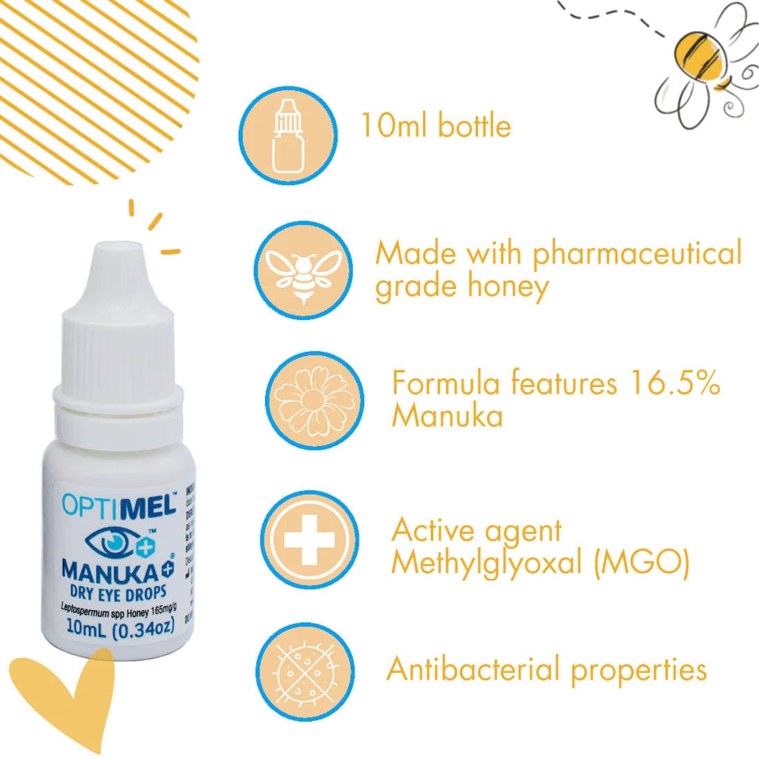Optimel Manuka Eye Drops - The Body Doctor