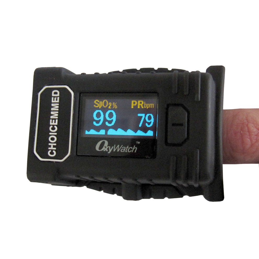 ChoiceMMed OxyWatch Fingertip Pulse Oximeter Medisave UK
