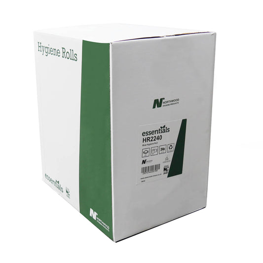 Essentials Couch Roll 10" - 2ply - 40m x 250mm - Case of 24 - Northwood