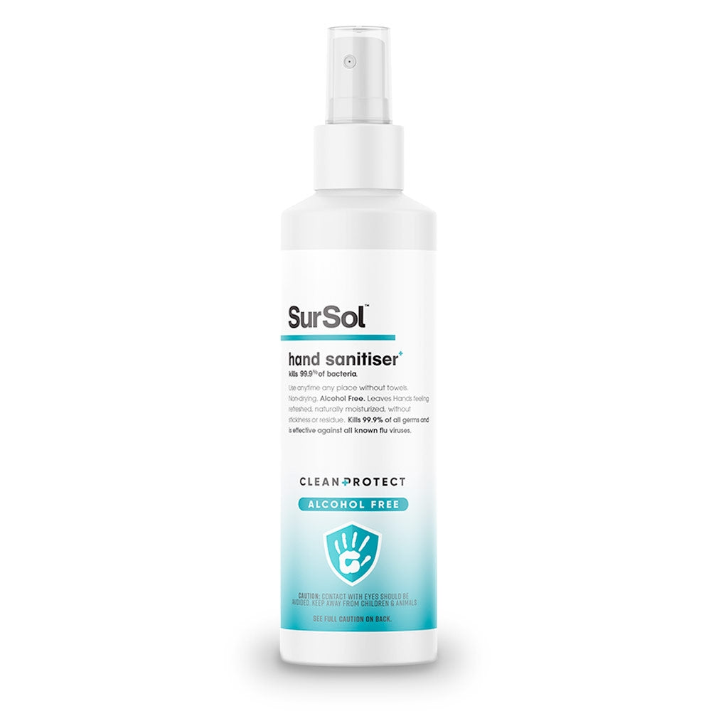 SurSol Alcohol-Free Hand Sanitiser - 250ml Bottle - SurSol