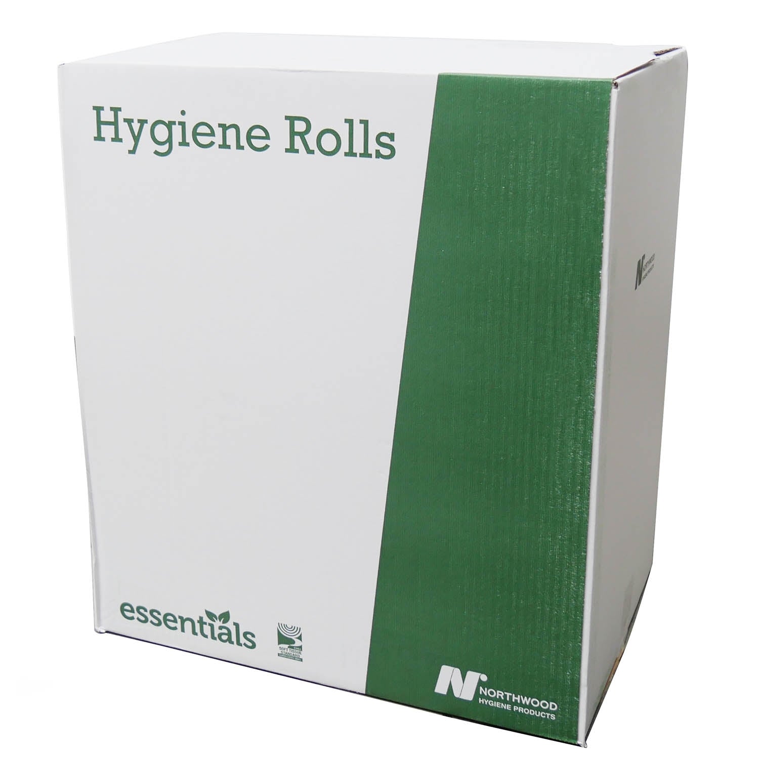 Essentials White Couch Roll 20" - 2ply - 40m x 500mm - Case of 12 - Northwood