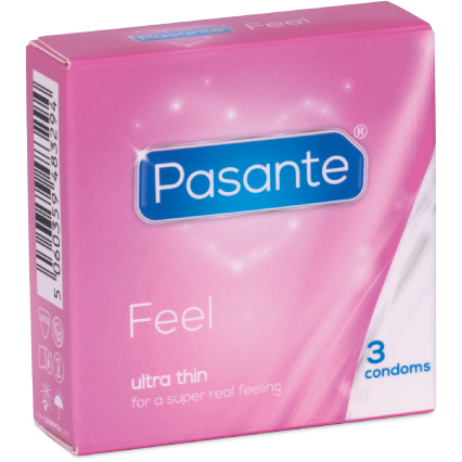 Pasante feel (Thin condoms)- 3 Pack