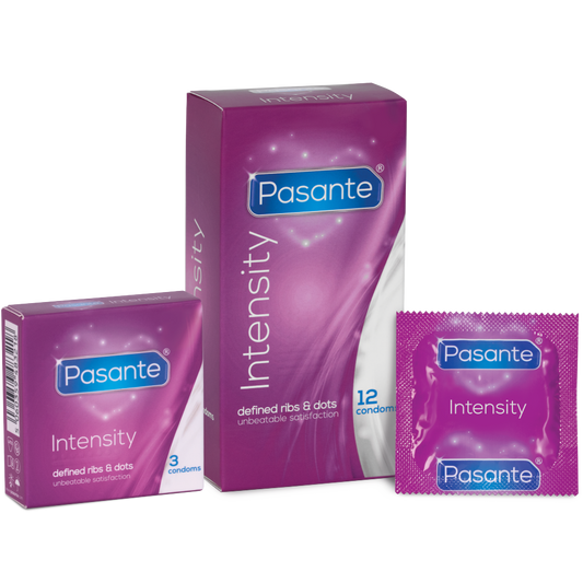 Pasante intensity  (Textured condoms) - 12 Pack