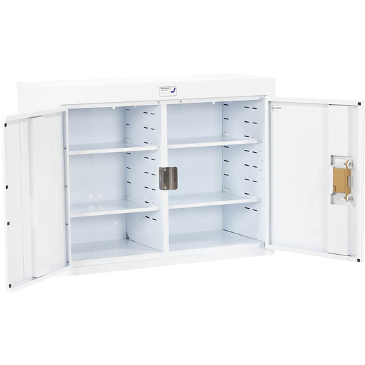 Pharmacy Cabinet - Double Door - 800 X 300 X 600mm - Bristol Maid
