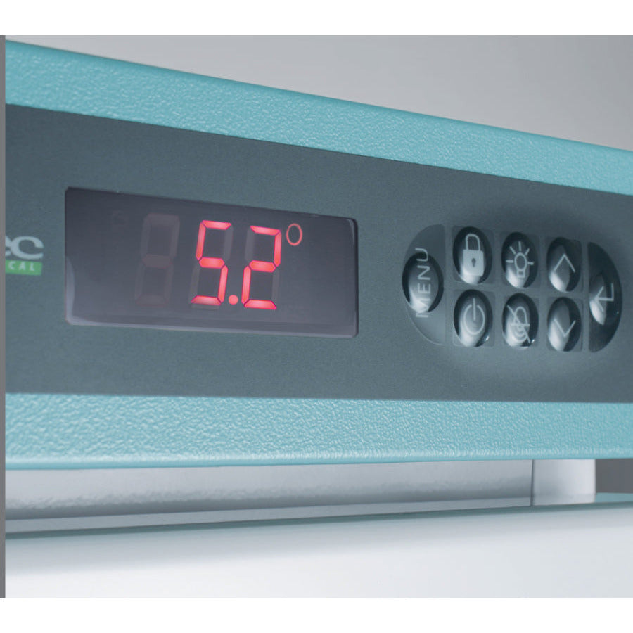 Lec 107 Litre Pharmacy Refrigerator - Glass Door