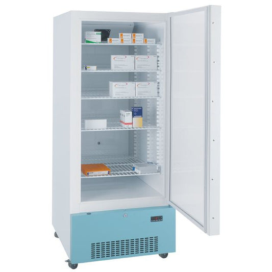 Lec PE1607C - 444 Litre Pharmacy Refrigerator - Solid Door