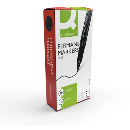 Permanent Marker Black - Pack of 10 - Vow
