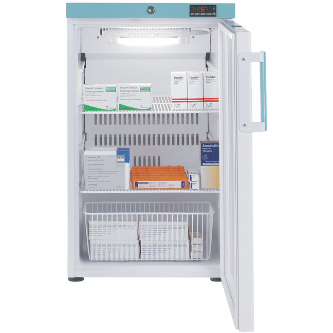 Lec 107 Litre Pharmacy Refrigerator - Glass Door