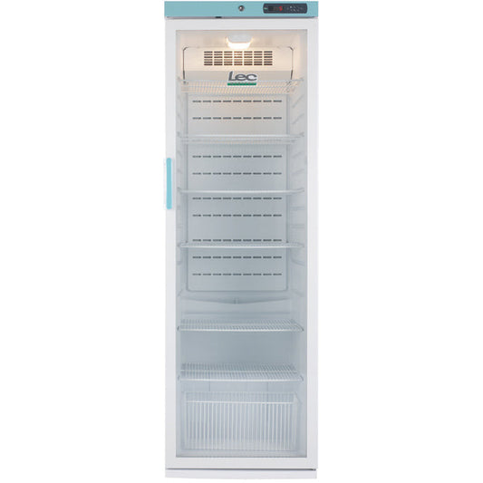 Lec PGR353UK - 353 Litre Pharmacy Refrigerator - Glass Door
