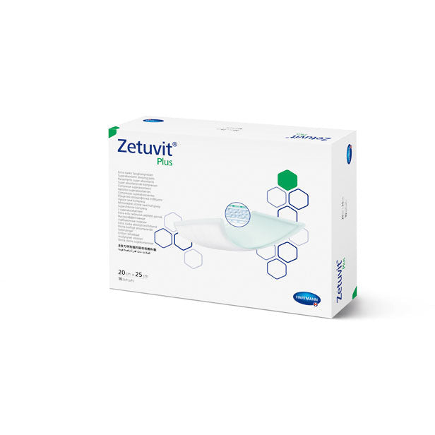 Zetuvit Plus 20cm x 25cm x 10 - Hartmann
