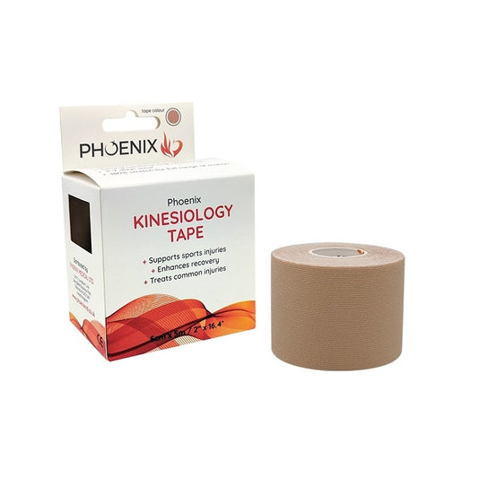 Phoenix Kinesiology Tape - Beige (5cm x 5m) - Phoenix Medical