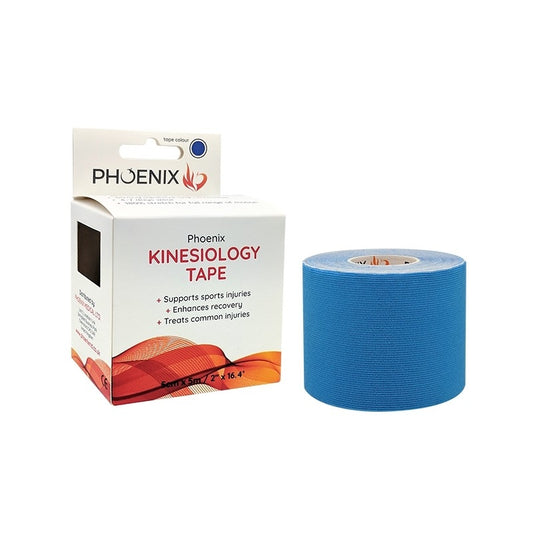 Phoenix Kinesiology Tape - Black (5cm x 5m) - Phoenix Medical