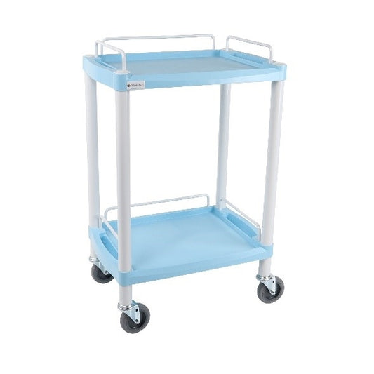 Handy Medium Clinical Dressing Trolley - 2 Shelves - 