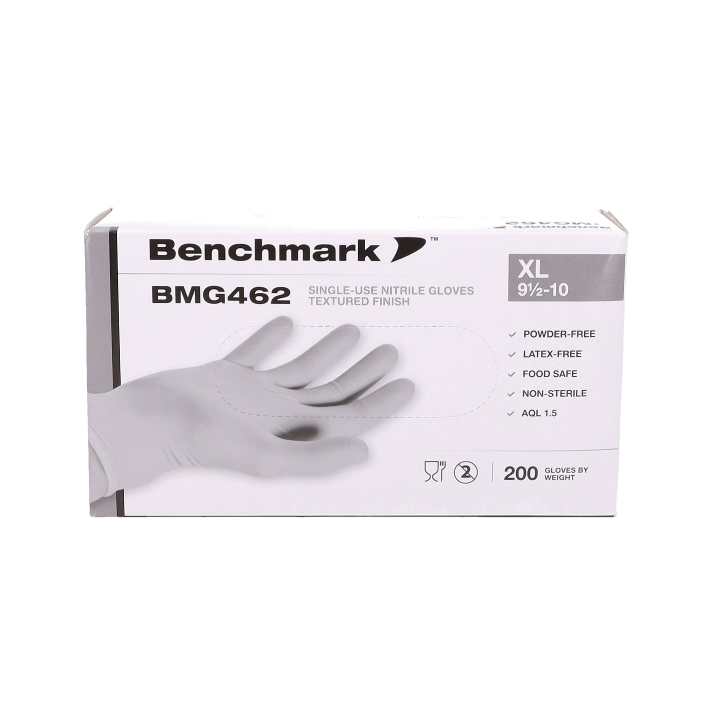 Blue Nitrile Disposable Gloves - Cat III Medical Grade - Box of 200 - Extra Large - Discontinued