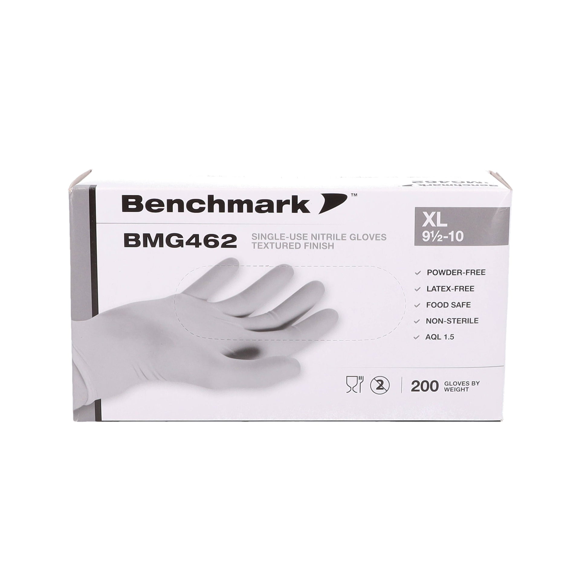 Blue Nitrile Disposable Gloves - Cat III Medical Grade - Box of 200 - Extra Large - Discontinued