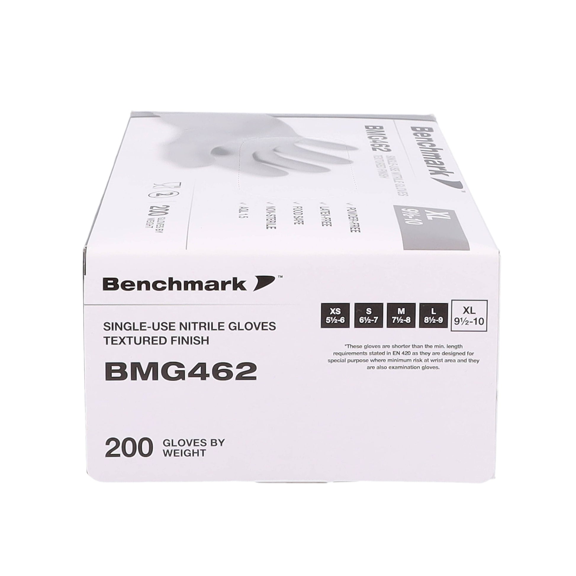 Blue Nitrile Disposable Gloves - Cat III Medical Grade - Box of 200 - Extra Large - Discontinued