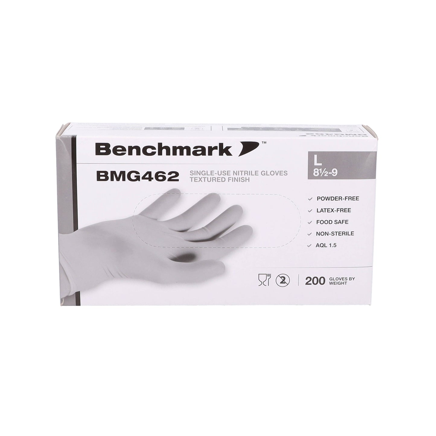 Blue Nitrile Disposable Gloves - Cat III Medical Grade - Box of 200 - Large - AAA Medics