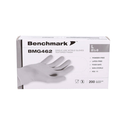 Blue Nitrile Disposable Gloves - Cat III Medical Grade - Box of 200 - Large - AAA Medics