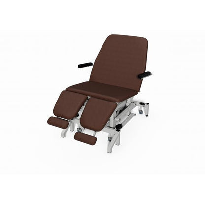 Plinth 2000 Bariatric Podiatry Chair with Split Legs - Electric Tilting - 