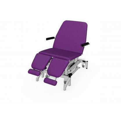 Plinth 2000 Bariatric Podiatry Chair with Split Legs - Electric Tilting - 