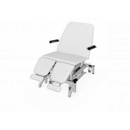 Plinth 2000 Bariatric Podiatry Chair with Split Legs - Electric Tilting - 