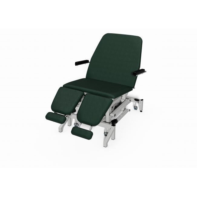 Plinth 2000 Bariatric Podiatry Chair with Split Legs - Electric Tilting - 