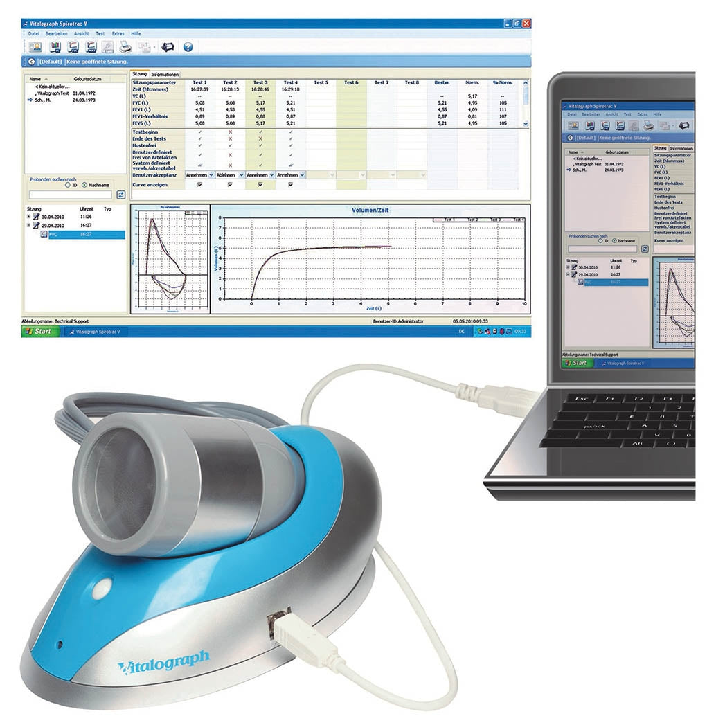 Vitalograph Pneumotrac Spirometer Including Spirotrac Software vitalograph-pneumotrac-spirometer-including-spirotrac-software