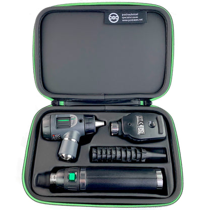 Premium Hard Carry Case for Welch Allyn Otoscope & Ophthalmoscope diagnostic sets - Pod Technical