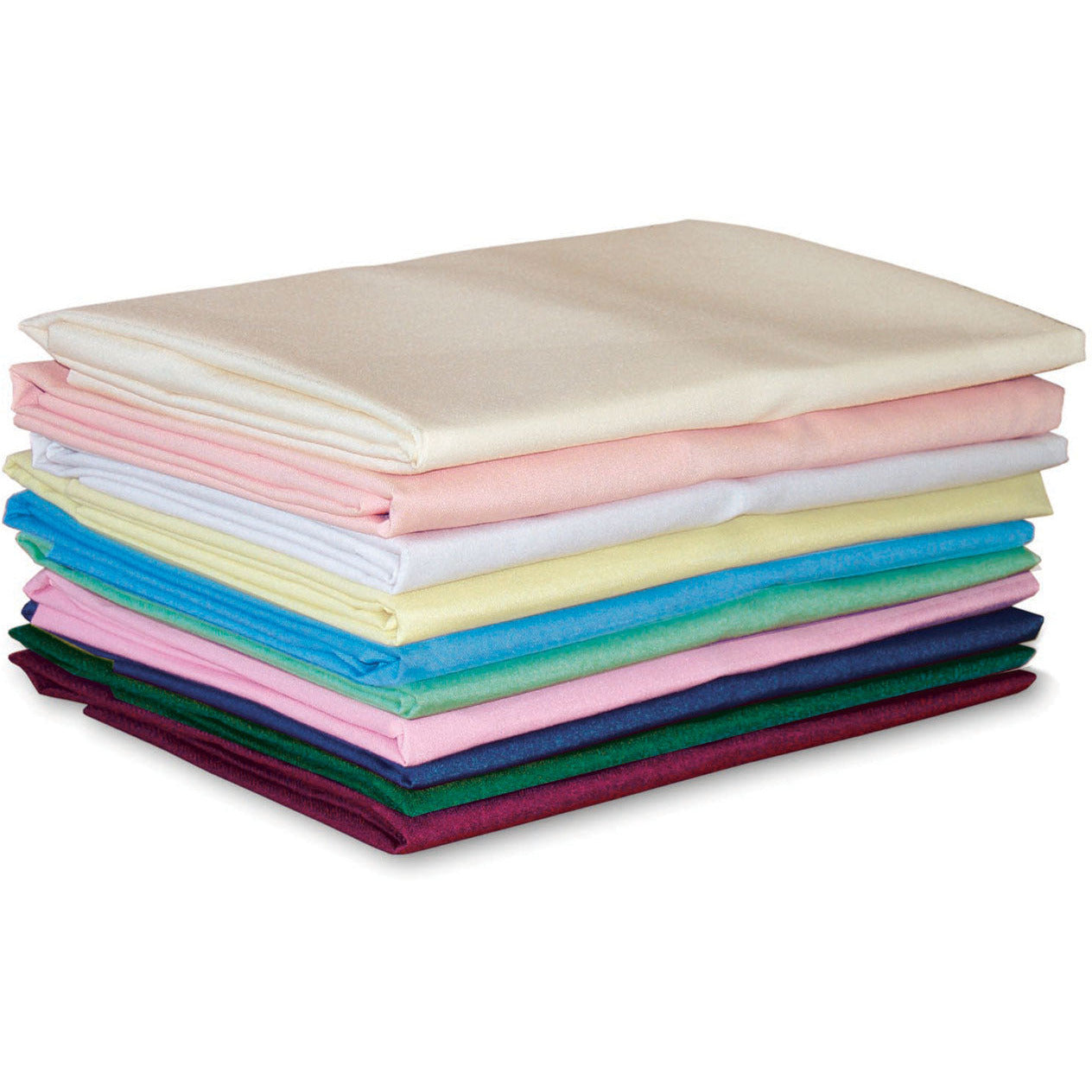 Polyester Cotton Pillow Cases - Pair
