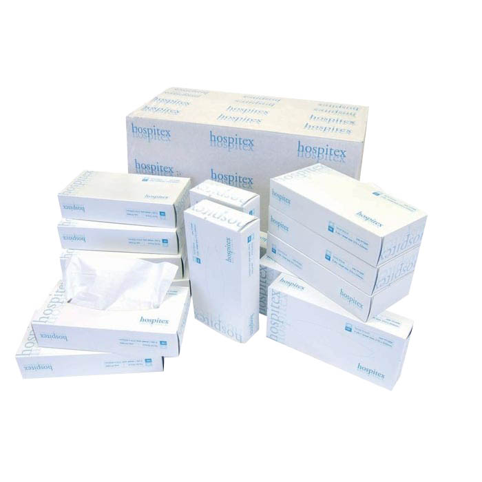 White Facial Tissues x 100 - 