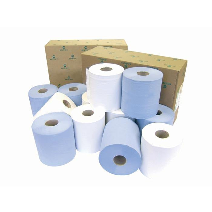 Bodyguards Envirotex Centrefeed 2 Ply Blue x 6